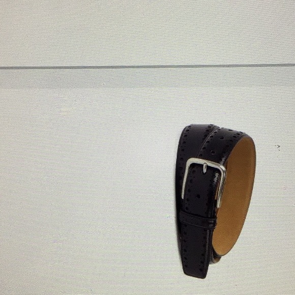Cole Haan Mens Pebble Leather Reversible Belt Black Size 32 main image 0